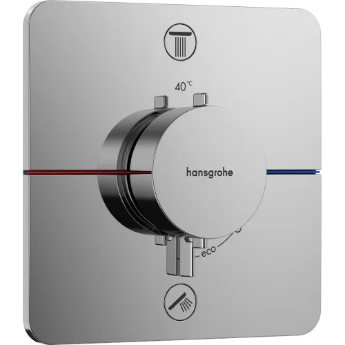 Термостат для ванны Hansgrohe ShowerSelect Comfort Q 15583000 встраиваемый, хром