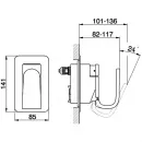 Смеситель для ванны Cisal Kawa KA00210021