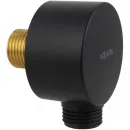 Смеситель для душа Aquatek Вега AQ1076MB встраиваемый, с душевым гарнитуром, черный матовый