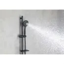 Смеситель для душа Aquatek Вега AQ1076MB встраиваемый, с душевым гарнитуром, черный матовый