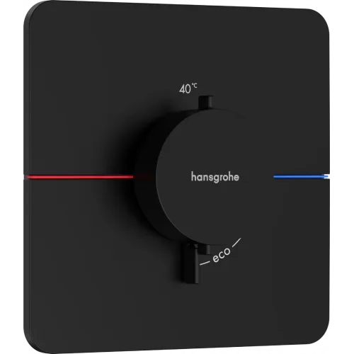 Термостат для душа Hansgrohe ShowerSelect Comfort Q 15588670 встраиваемый, черный матовый