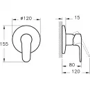 Смеситель для душа VitrA Root Round A4272826EXP