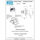 Смеситель для душа Remer Serie 35 F30