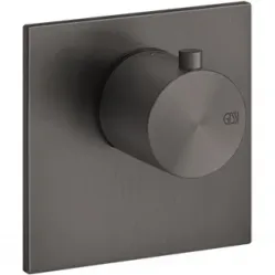 Термостат для душа Gessi Gessi316 54554#707 встраиваемый, черный хром матовый