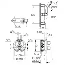 Термостат для душа Grohe Grohtherm 100 34575001