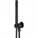 Термостат для ванны Plumberia Selection PSBOX KITPSB02NO260 встраиваемый, с душевым гарнитуром, черный матовый