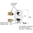 Термостат для ванны Remer Minimal NT92KBBO