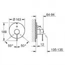 Смеситель для ванны Grohe Essence 19285A01