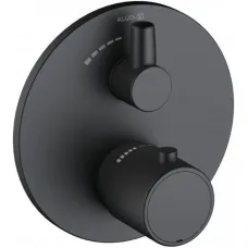 Термостат для душа Kludi Zenta SL 388853945 встраиваемый, черный матовый