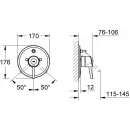 Смеситель для ванны Grohe Concetto 19346000