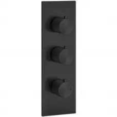 Термостат для ванны Gessi Gessi316 54514#299 встраиваемый, черный матовый