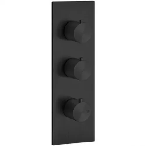 Термостат для ванны Gessi Gessi316 54514#299 встраиваемый, черный матовый