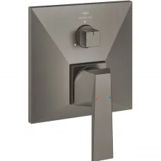 Смеситель для ванны Grohe Allure Brilliant 24340AL0 встраиваемый, темный графит матовый