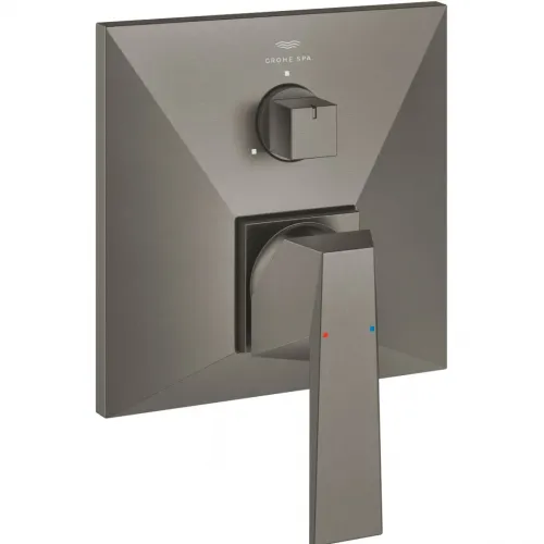 Смеситель для ванны Grohe Allure Brilliant 24340AL0 встраиваемый, темный графит матовый