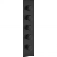 Термостат для ванны Gessi Gessi316 54518#299 встраиваемый, черный матовый