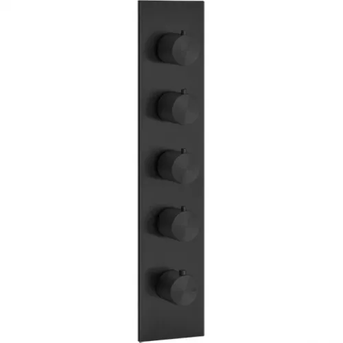 Термостат для ванны Gessi Gessi316 54518#299 встраиваемый, черный матовый