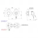 Смеситель для ванны Remer Atelier AL93ZPDO встраиваемый, золотой