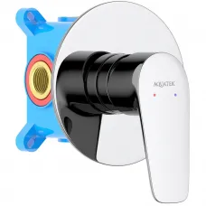 Смеситель для душа Aquatek Бетта AQ1166CR встраиваемый, хром