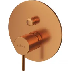 Смеситель для ванны Cezares Leaf LEAF-VDIM-L-SS