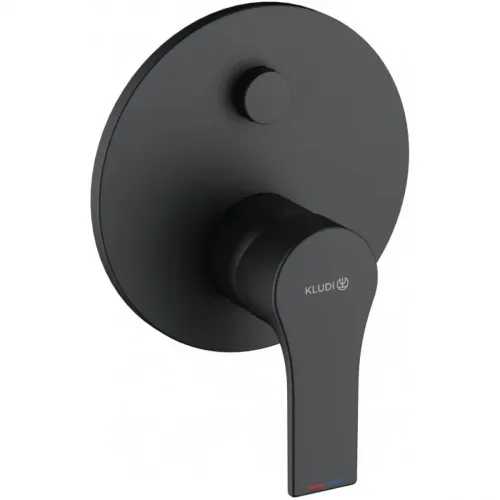 Смеситель для ванны Kludi Zenta SL 487593965 встраиваемый, черный матовый