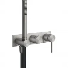 Смеситель для ванны Gessi Gessi316 54038#239 встраиваемый, нержавеющая сталь