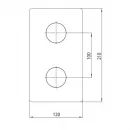 Смеситель для ванны Bossini Oki Z00004.030
