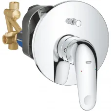 Смеситель для ванны Grohe Euroeco 32747001 встраиваемый, хром