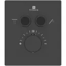 Термостат для ванны Vincea VSCV-321T-MMB встраиваемый, черный матовый