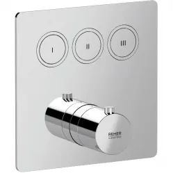 Термостат для ванны Remer X Style X99QD3KB встраиваемый, хром