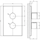 Термостат для ванны Gessi Via Manzoni 38794#031