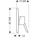 Hansgrohe Focus S 31764000 Смеситель для душа
