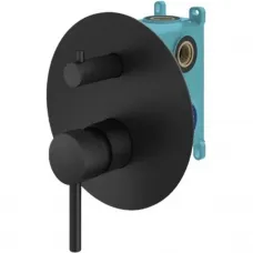 Смеситель для ванны Plumberia Selection IXO KIT1901NO встраиваемый, черный матовый