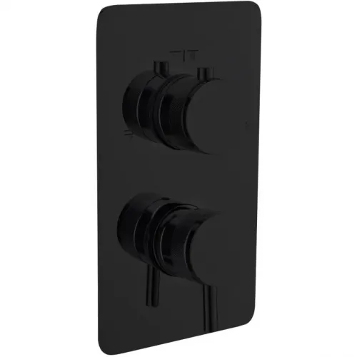 Смеситель для ванны Boheme Cell 135-3-B встраиваемый, черный матовый