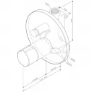 Смеситель для ванны Am.Pm X-Joy F85A45722