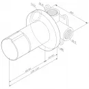 Смеситель для душа Am.Pm X-Joy F85A65722