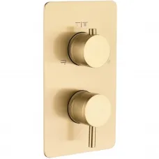 Смеситель для ванны Boheme Cell 135-3-MG встраиваемый, золотой матовый