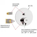 Термостат для ванны Remer Elegance NT09KBXV
