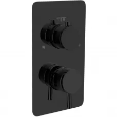 Смеситель для ванны Boheme Cell 135-3-SGM встраиваемый, графит глянец