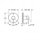 Смеситель для душа Grohe Essence New 24168GN1
