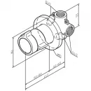 Термостат для душа Am.Pm X-Joy F85A65600 встраиваемый, хром