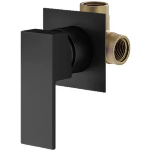 Смеситель для душа Plumberia Selection TAG KITTG1135NO встраиваемый, черный матовый