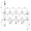 Термостат для ванны Paffoni Modular Box MDE001CR