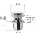 Донный клапан Remer 905CC2114NPO