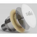 Донный клапан для ванны Salini S-Sense D 401 151201G универсальный, белый глянец
