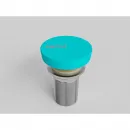 Донный клапан для раковины Salini S-Stone D 504 162302MF без перелива, покраска по RAL матовый