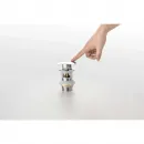 Донный клапан для раковины Aquatek AQ6004CR с переливом, хром