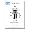 Донный клапан Remer 904CC114
