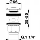 Донный клапан Cisal ZA00162041