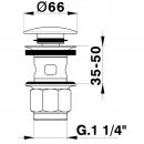 Донный клапан Cisal ZA00162039