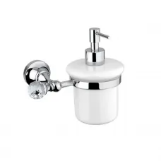 Дозатор для мыла подвесной хром, swarovski Cezares Olimp OLIMP-SOI-01-Sw